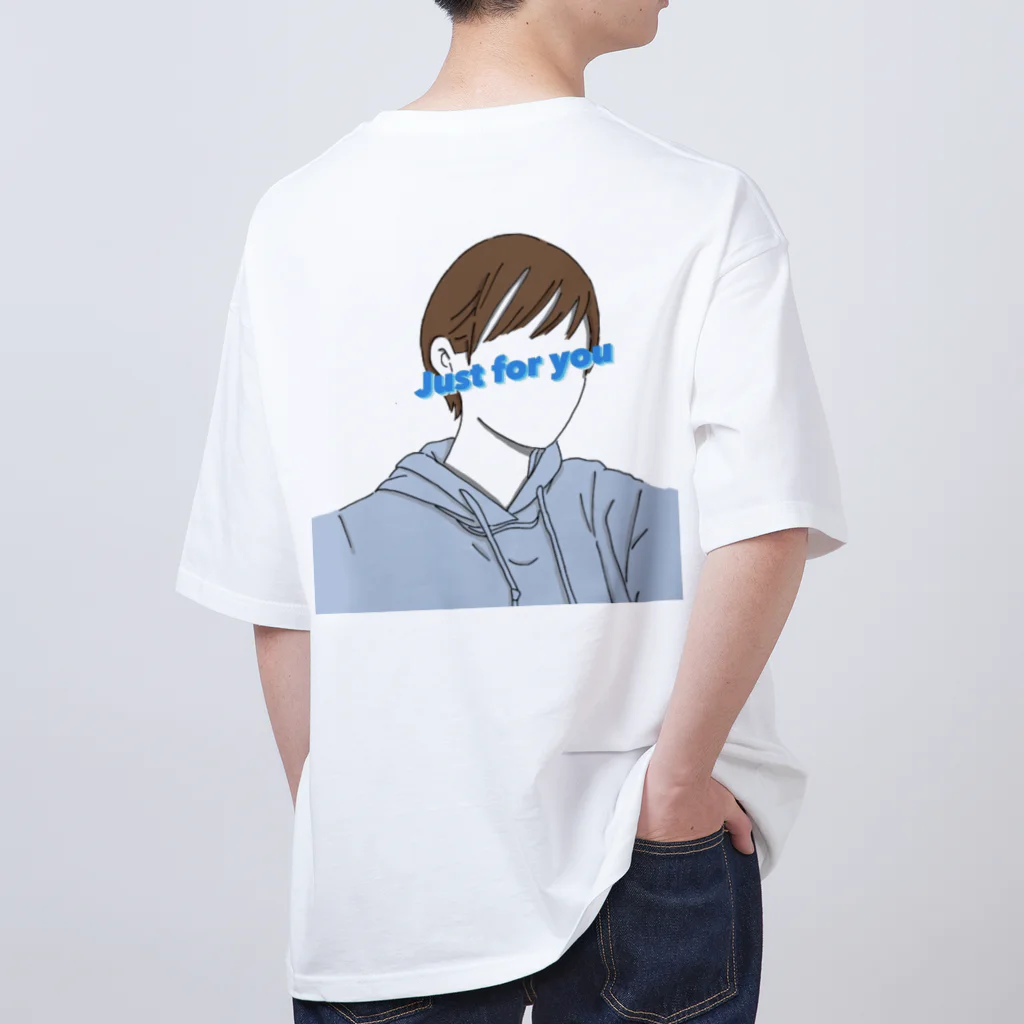 さあちのJUST for YOU ロゴ入り Oversized T-Shirt