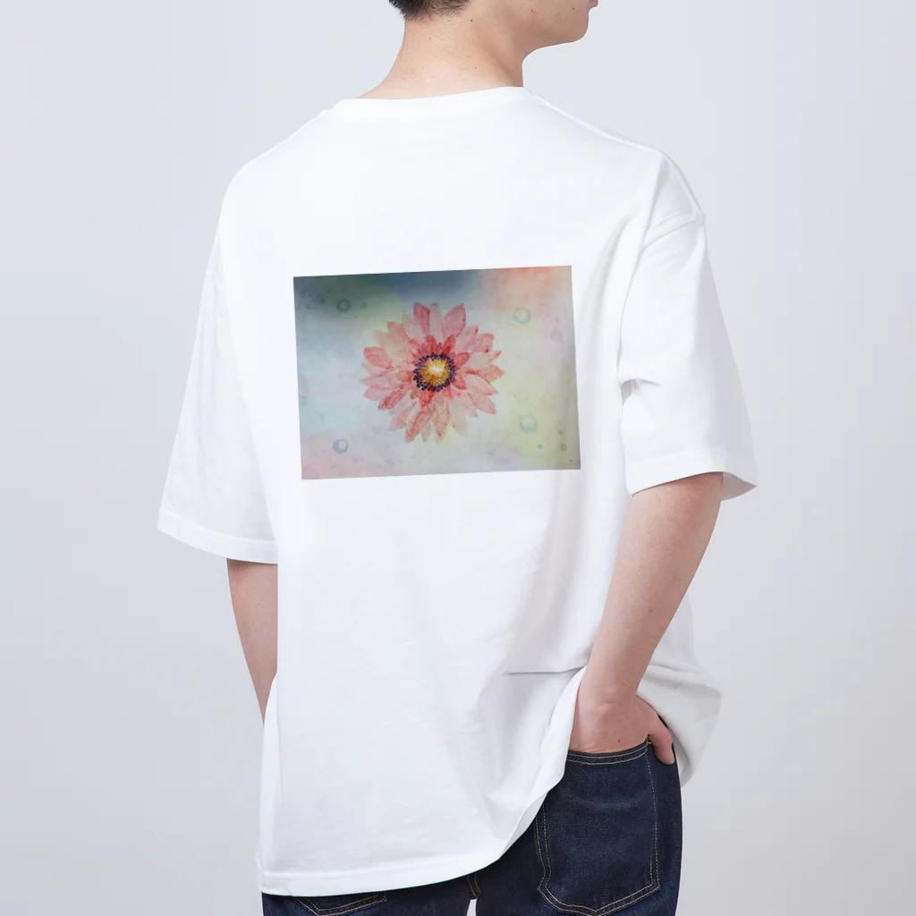 かづきのflower Oversized T-Shirt