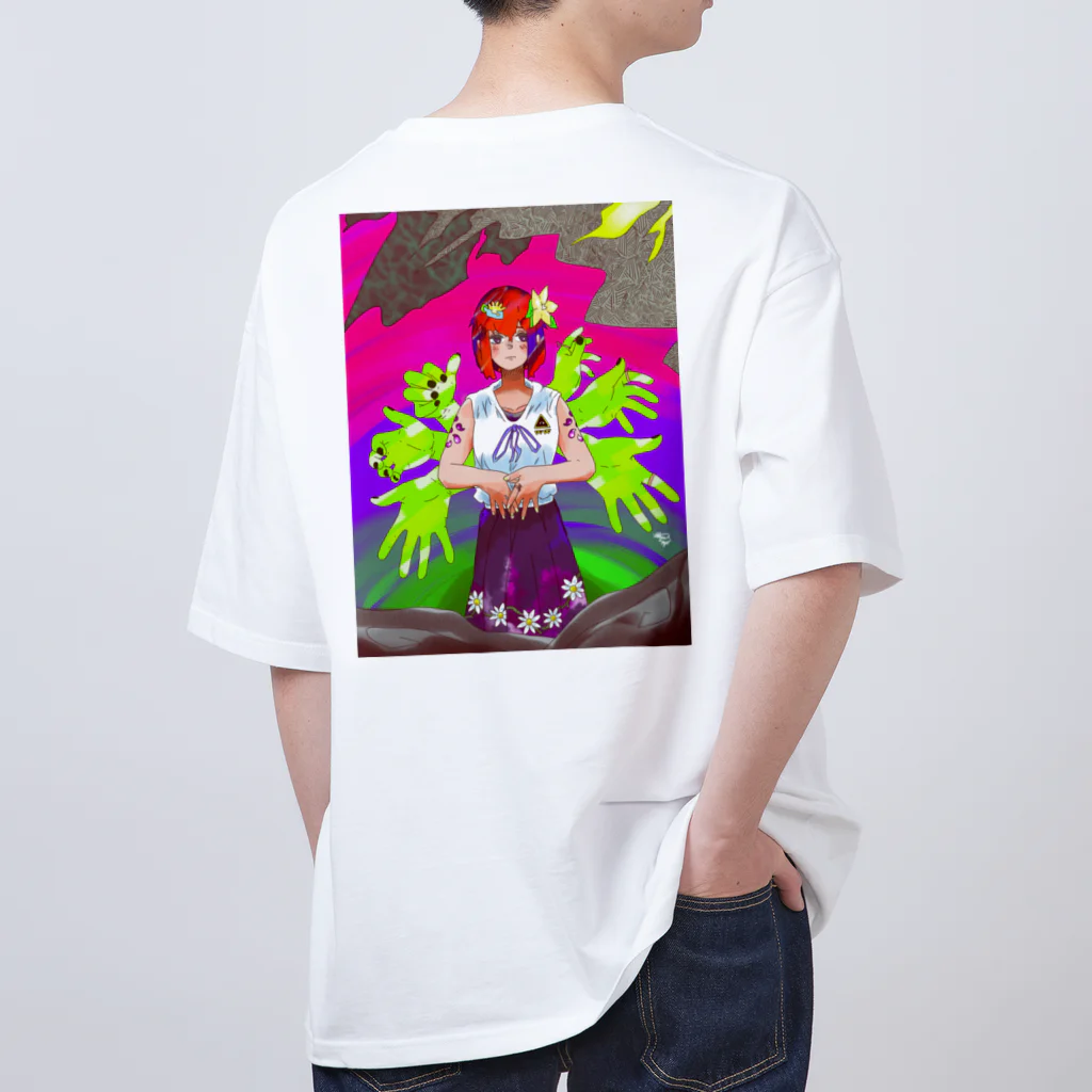 ☆指星人☆YUBI基地の大目玉！！ オーバーサイズTシャツ