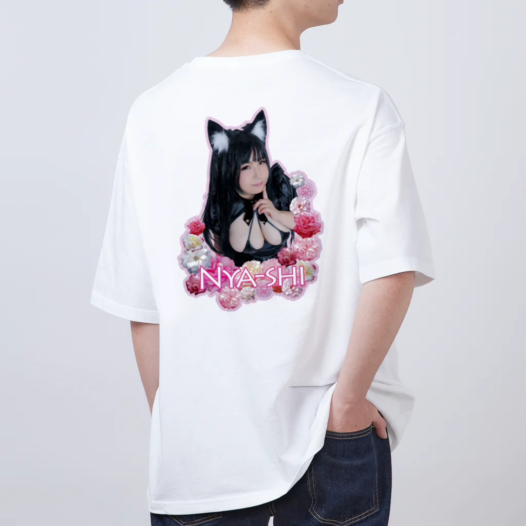 猫氏ꪔ̤̮/薄口みりん🐛のにゃー氏大生誕アイテム オーバーサイズTシャツ