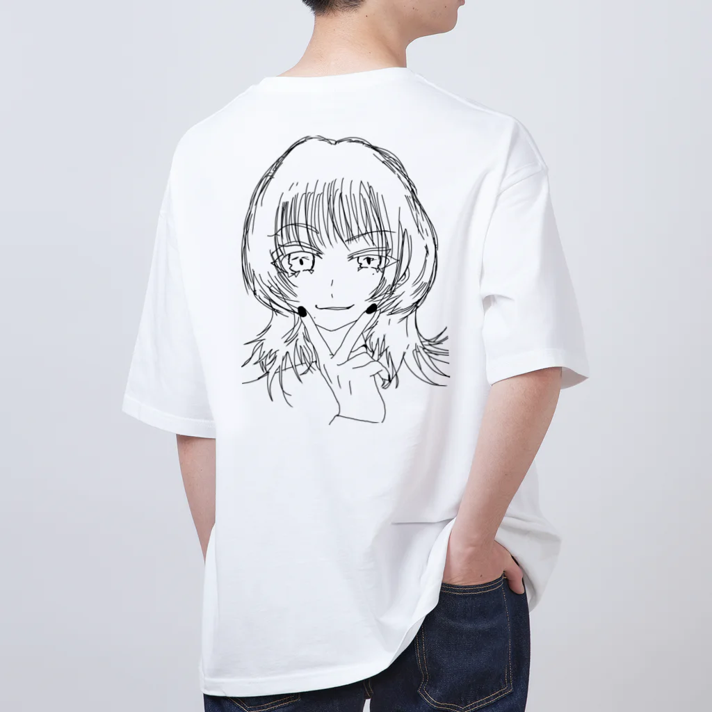 kanadomeのウルフちゃん Oversized T-Shirt