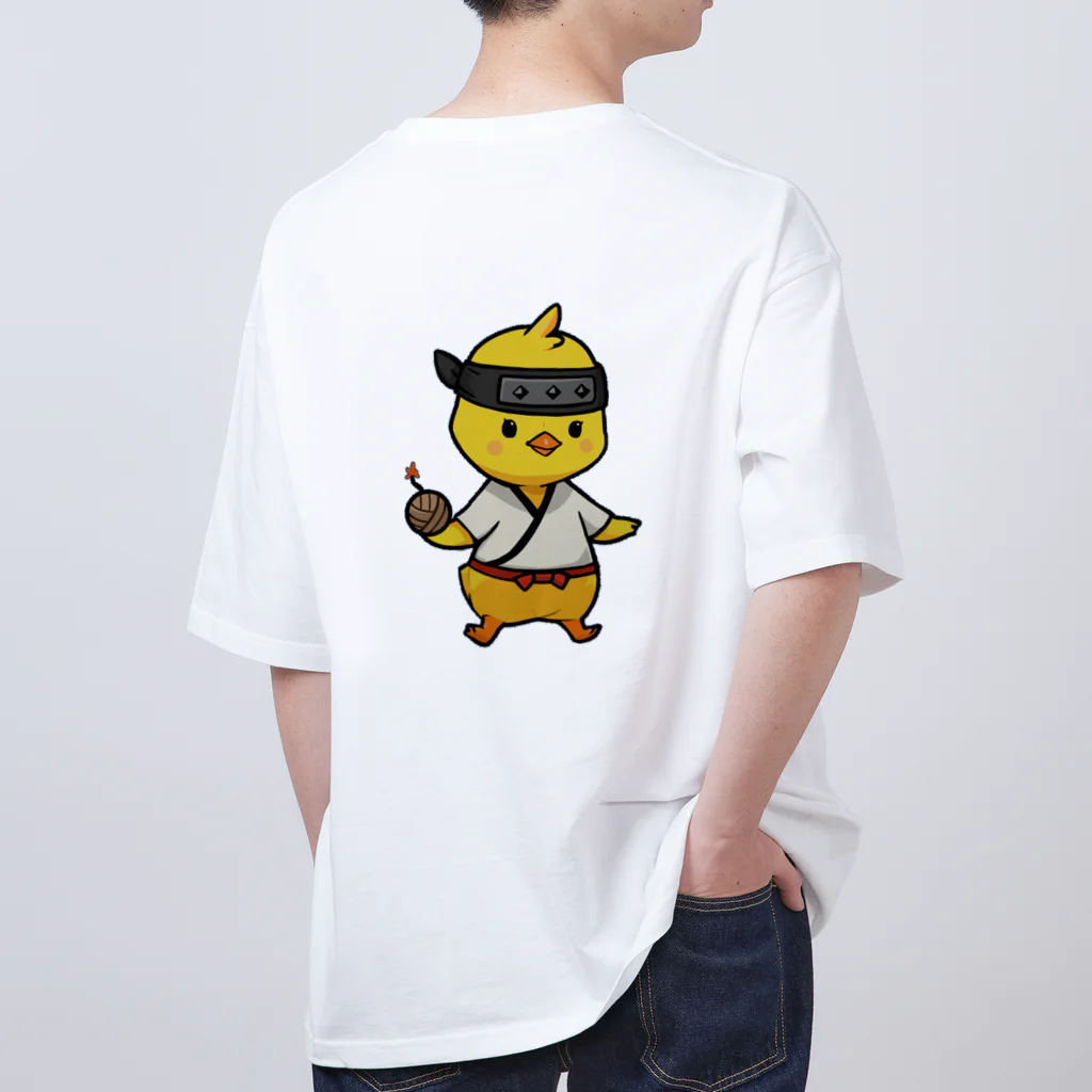 CHIKUSHOのCryptoNinja Tシャツ Oversized T-Shirt