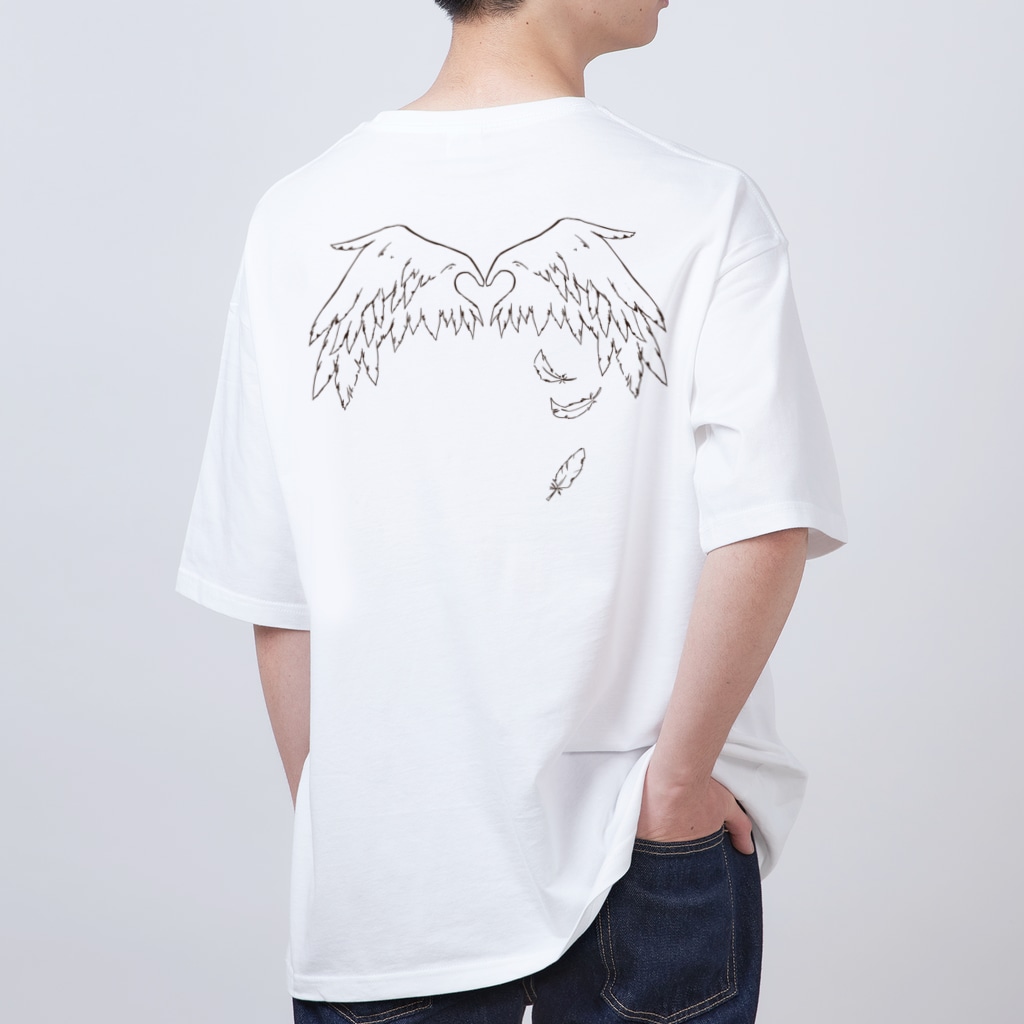 王子様育成委員会の天使クラスラフ画風ロゴデザイン Oversized T-Shirt