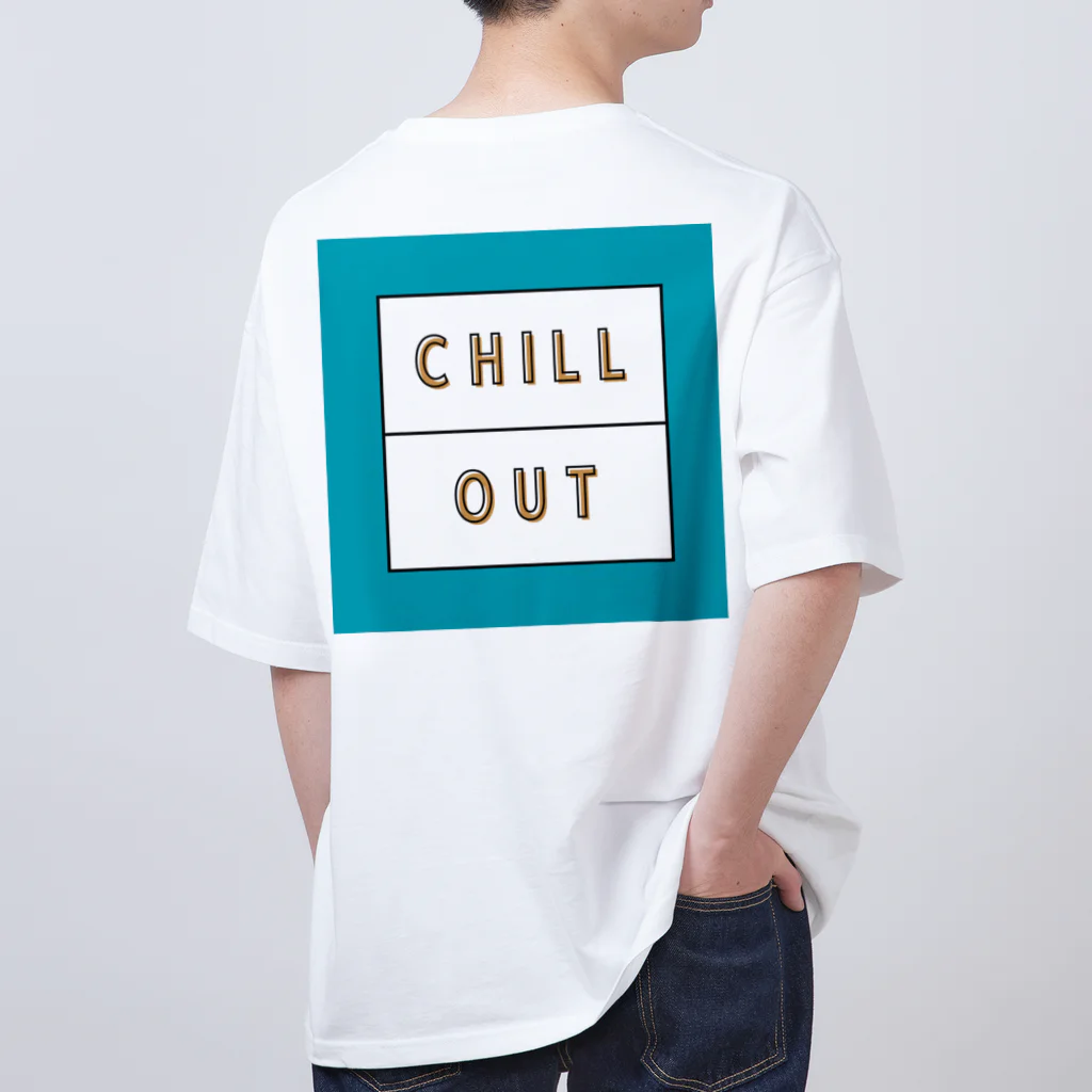 晴男のchilloutのchillout ダル着Tシャツ Oversized T-Shirt