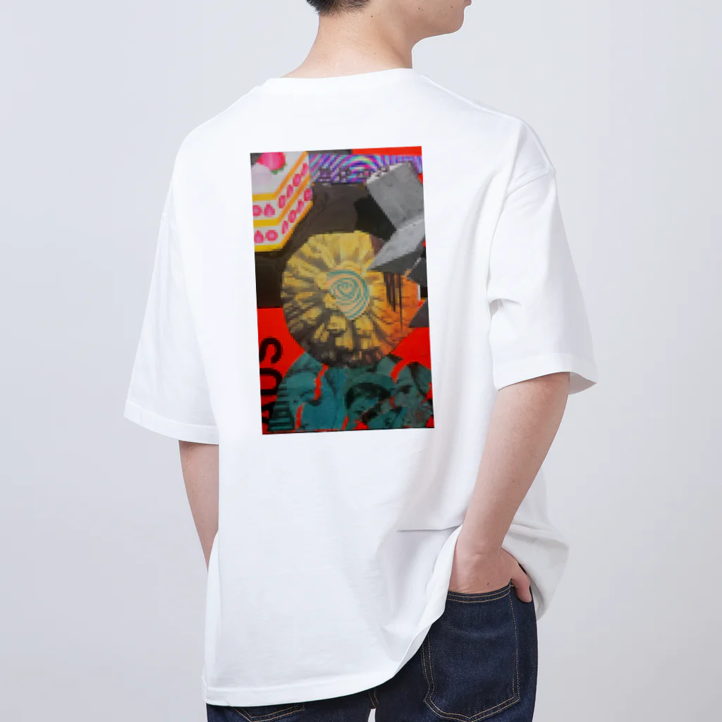 ハット社のCollage~Nightmare disorder Oversized T-Shirt