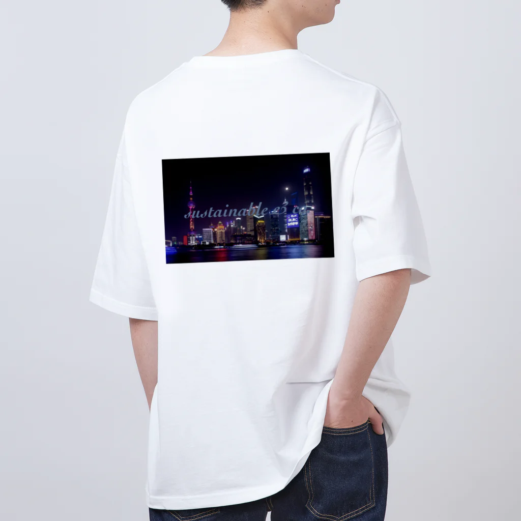 sustainable&co.のsustainable & co. プリントシャツ Oversized T-Shirt