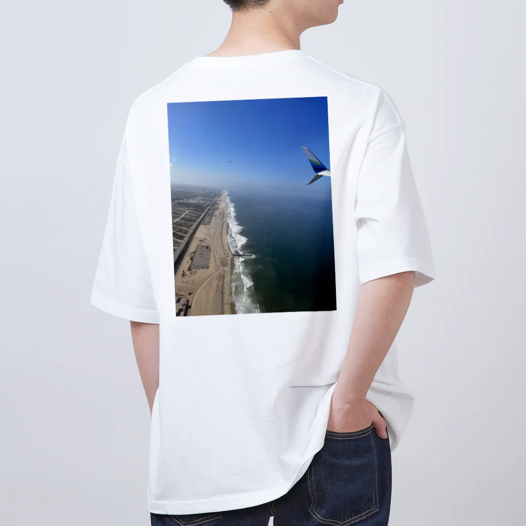 shockerのロサンゼルスの海岸線グッズ Oversized T-Shirt