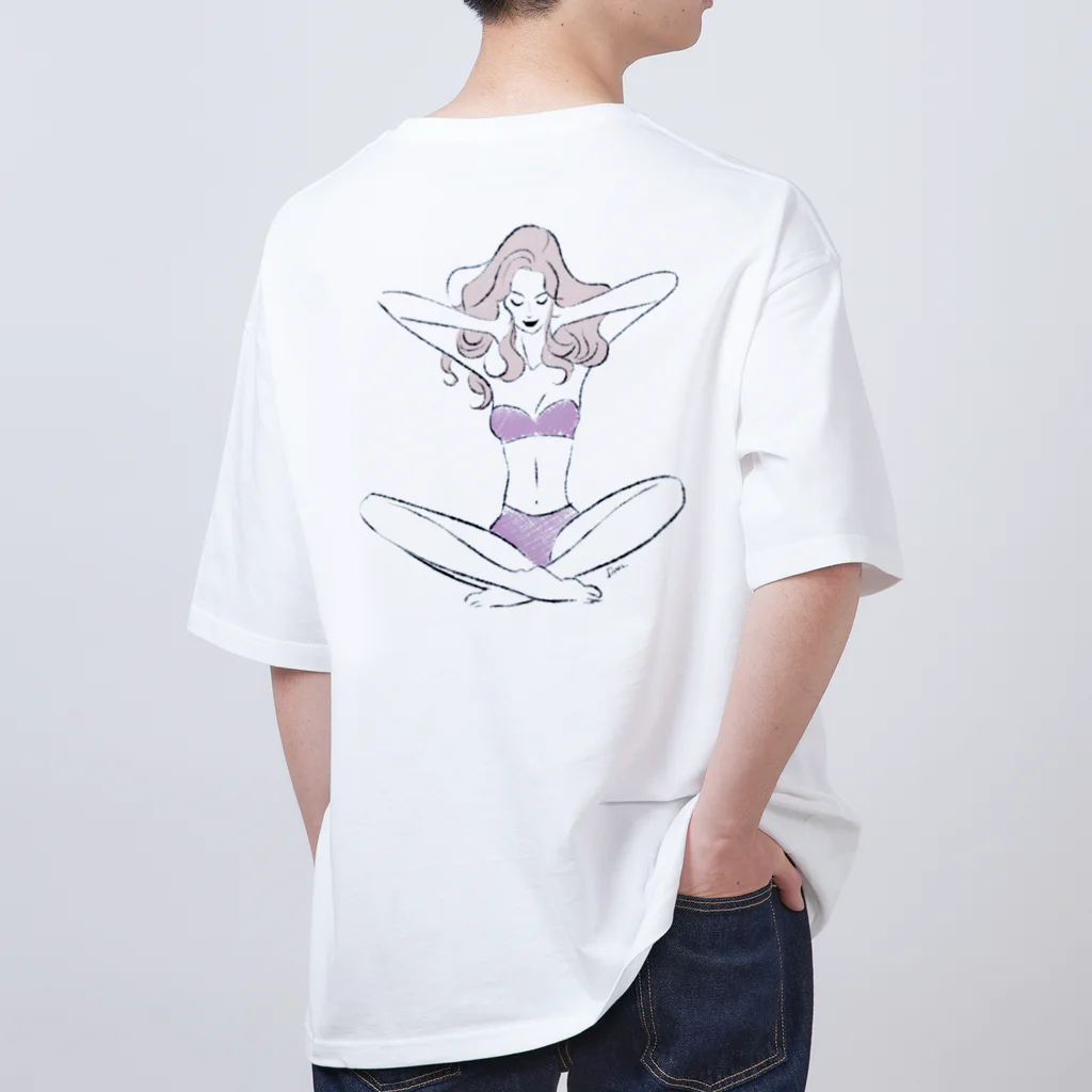 dan_AのDan girls Oversized T-Shirt