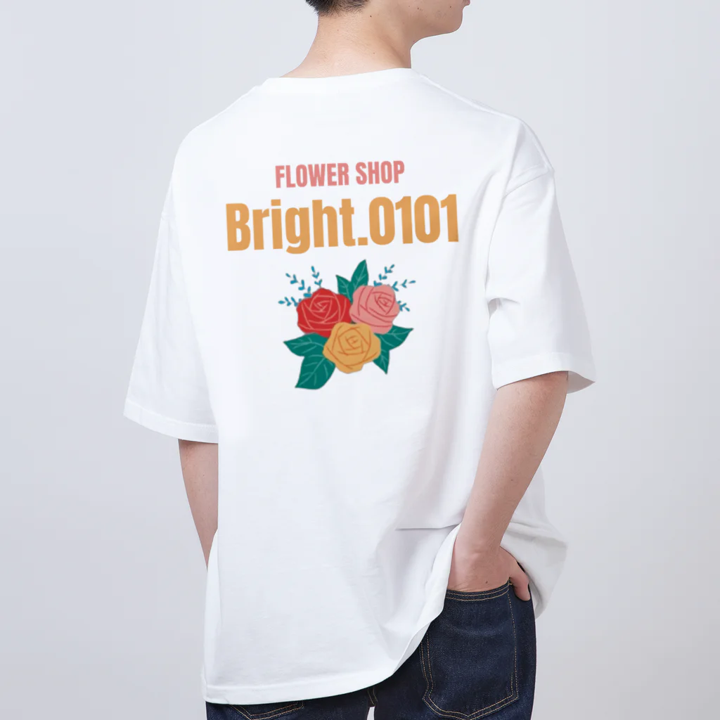 BrightのBright.0101ロゴ オーバーサイズTシャツ