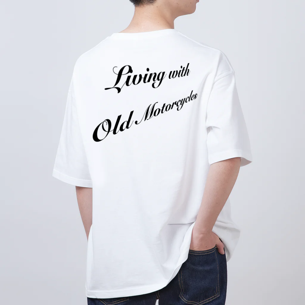 BELL WORKSのハーレー　エンジン　 Oversized T-Shirt