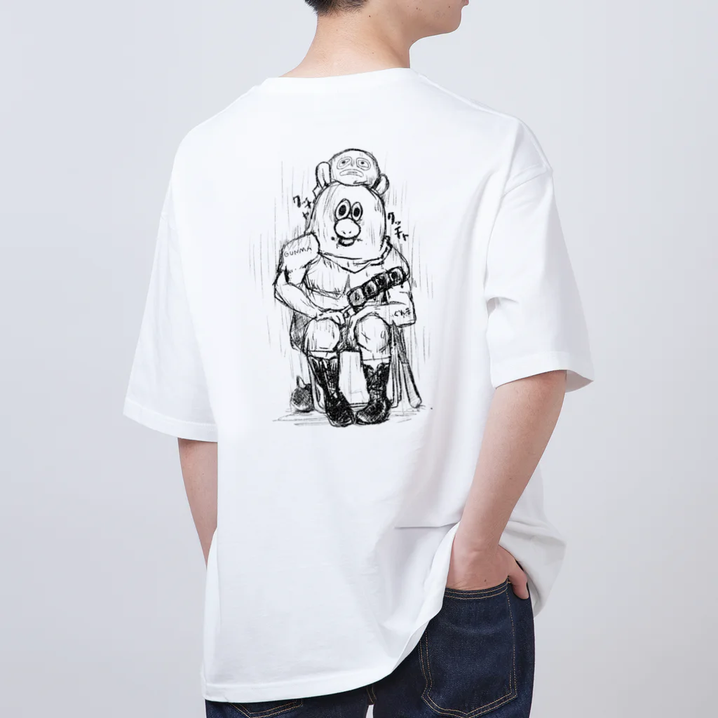 群馬非公認キャラクターの群馬非公認キャラクター オーバーサイズTシャツ