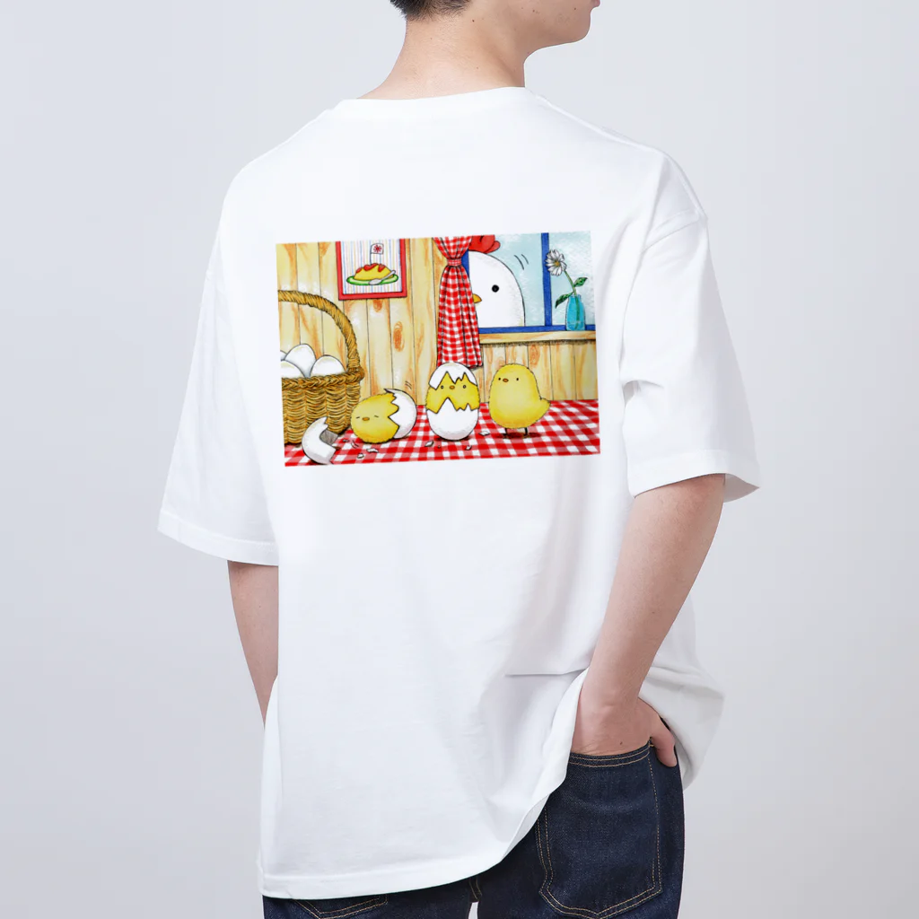 オーカワ真依のみつごちゃん Oversized T-Shirt