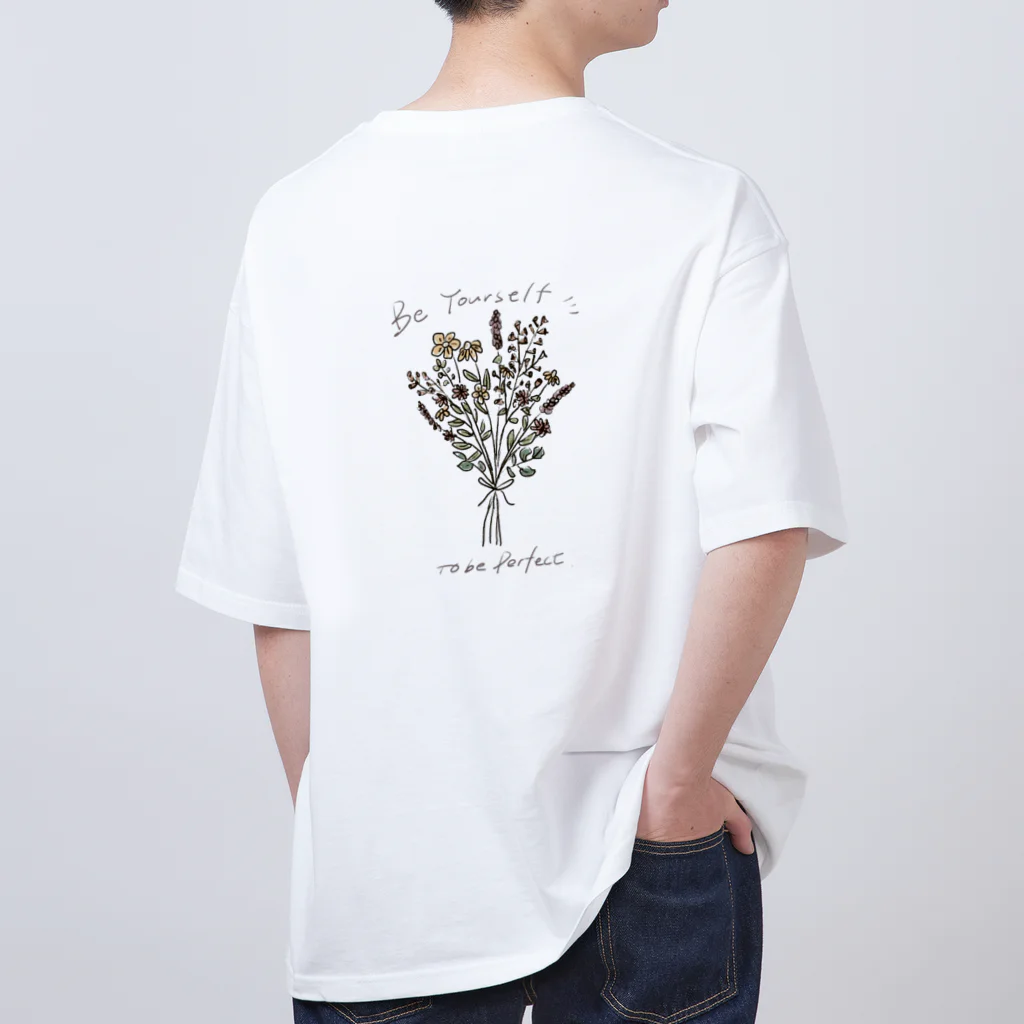 morico123のBe Yourself to be  Perfect オーバーサイズTシャツ