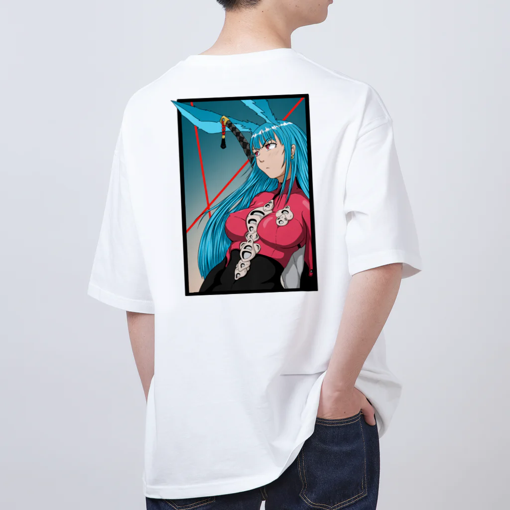 A.R.SのBUNNYGIRL (BACK) Oversized T-Shirt