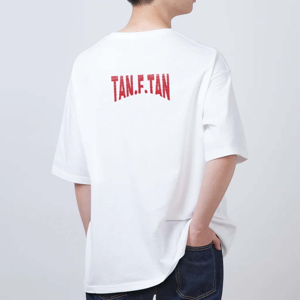 たんたんたぬの商店のNO.020 アヲたん Oversized T-Shirt