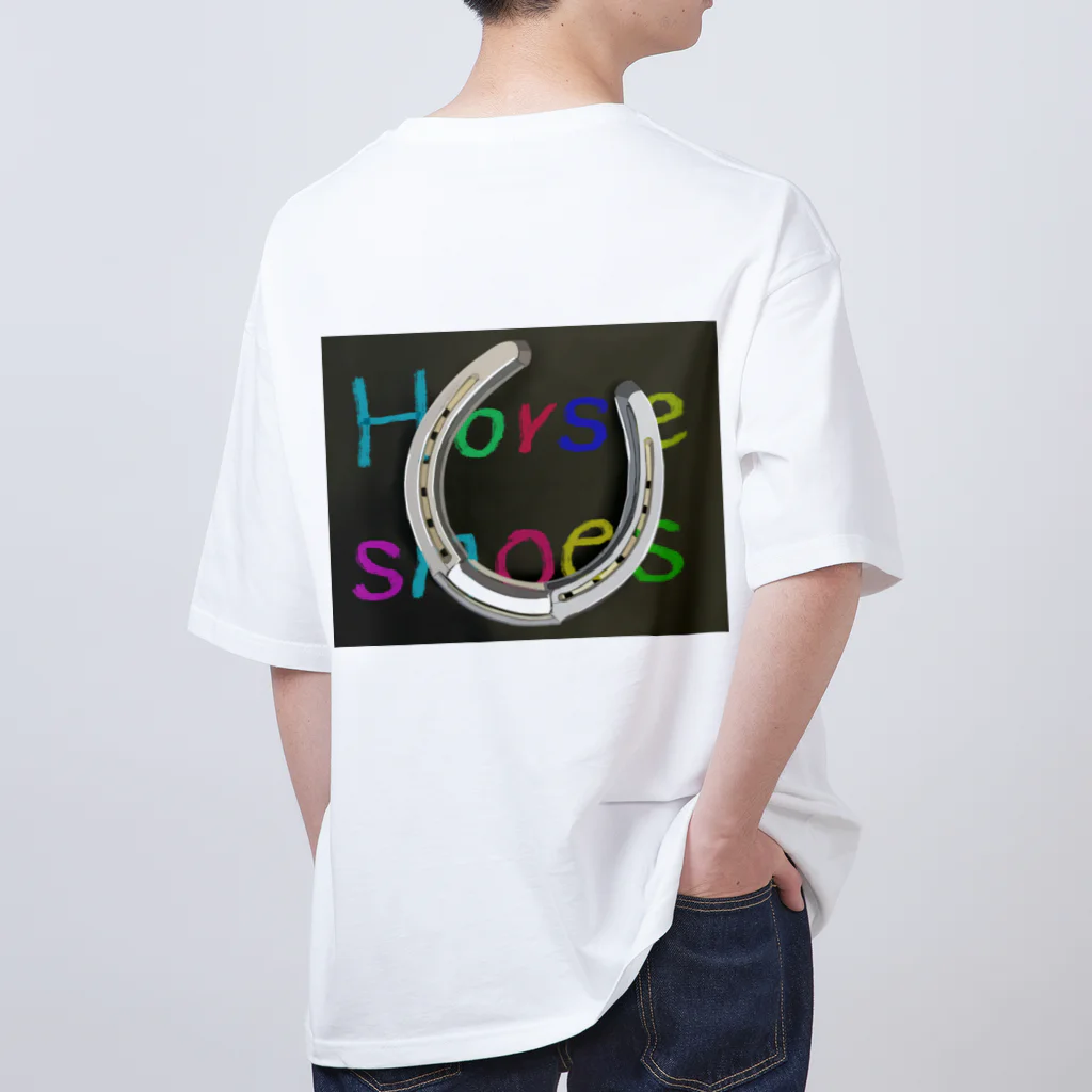 いちごDAIHUKUのHouseshoes（蹄鉄） Oversized T-Shirt