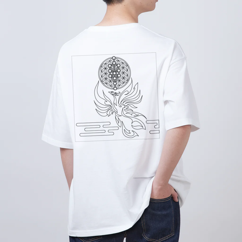 iyasinceの鳳凰健魂（ほうおうけんたま） オーバーサイズTシャツ