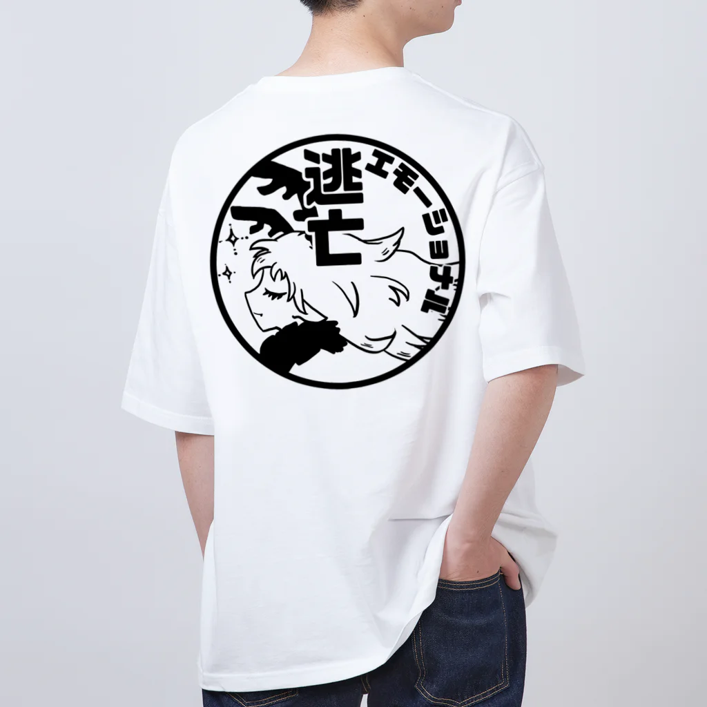 逃亡Emotionalの2023逃亡エモーショナル　ロゴグッズ Oversized T-Shirt