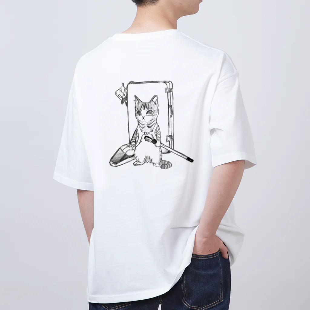 雨楽會のILL KITTEN “KIZI” オーバーサイズTシャツ