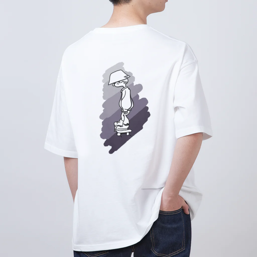 趣味と好奇心、のskboy(ｽｹﾎﾞｰｲ) Oversized T-Shirt