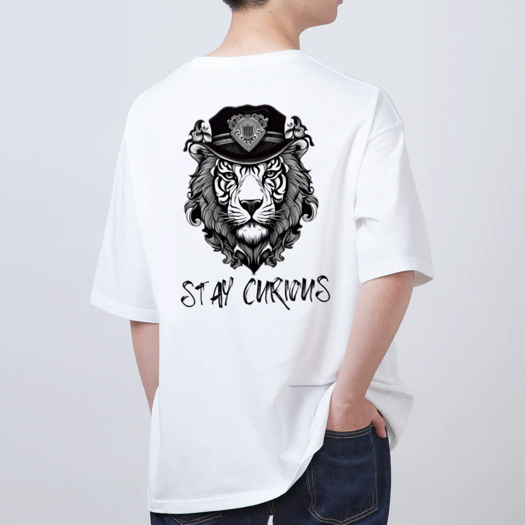Vibrant Novaのstay curious Oversized T-Shirt