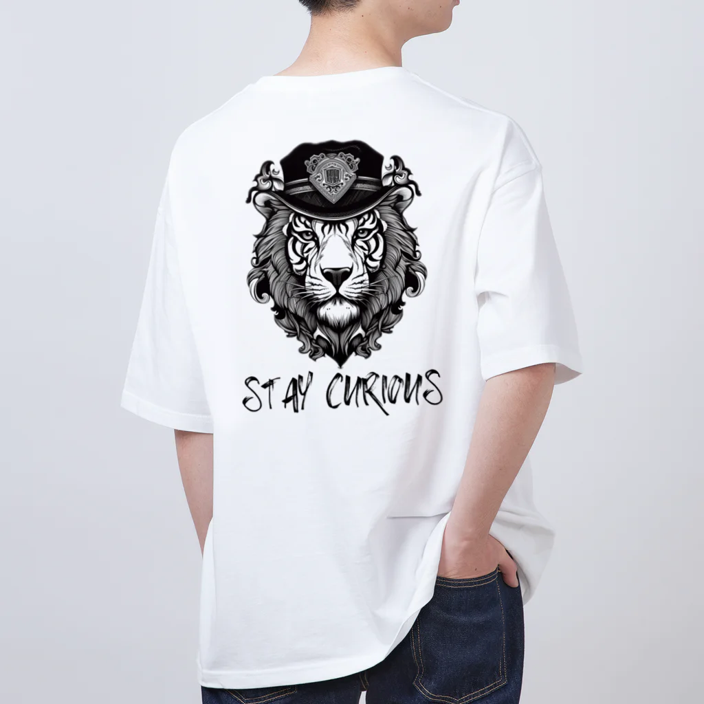 Vibrant Novaのstay curious オーバーサイズTシャツ