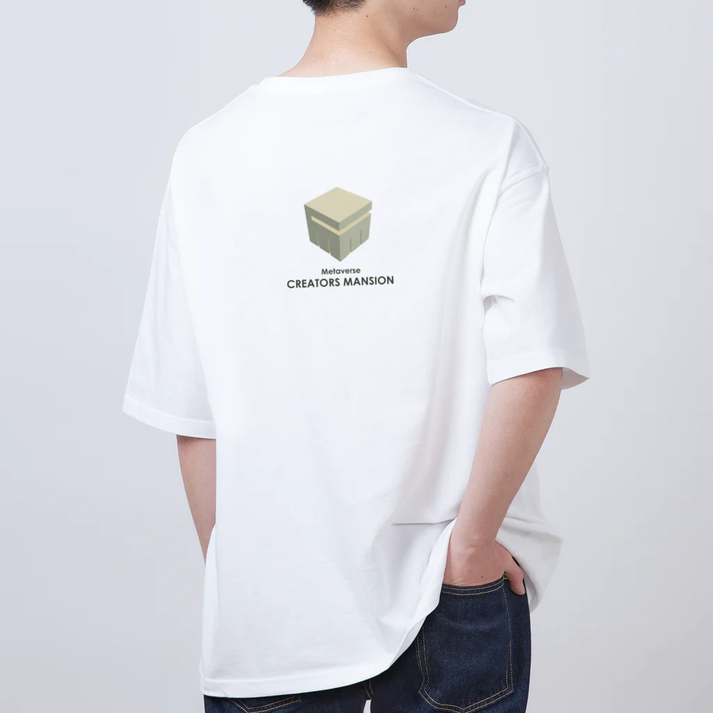 metaversenaviのMetaverse CREATORS MANSION Oversized T-Shirt