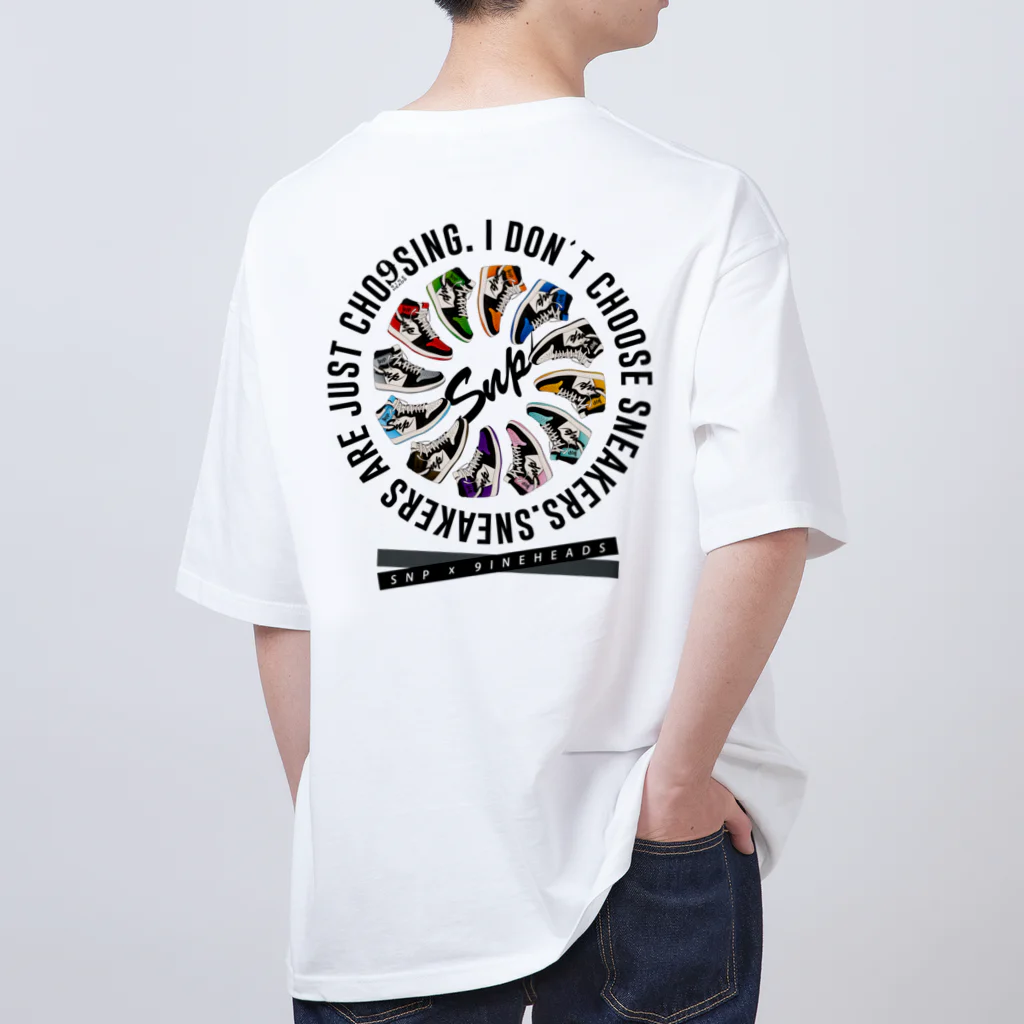 王子のアパレル SnprinceのSnp×9ine SneakersCircle オーバーサイズTシャツ