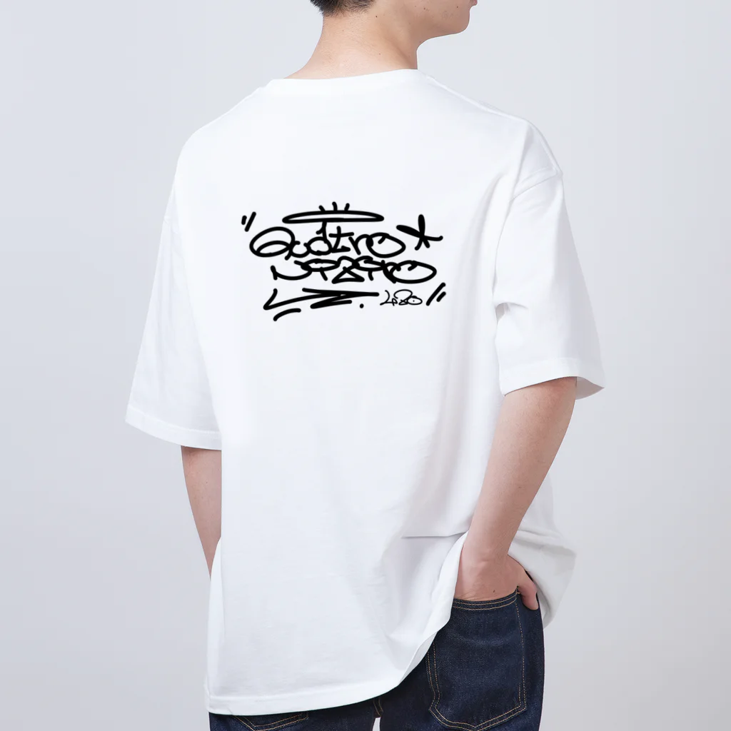 RAPS1のクアトロニジロ オーバーサイズTシャツ