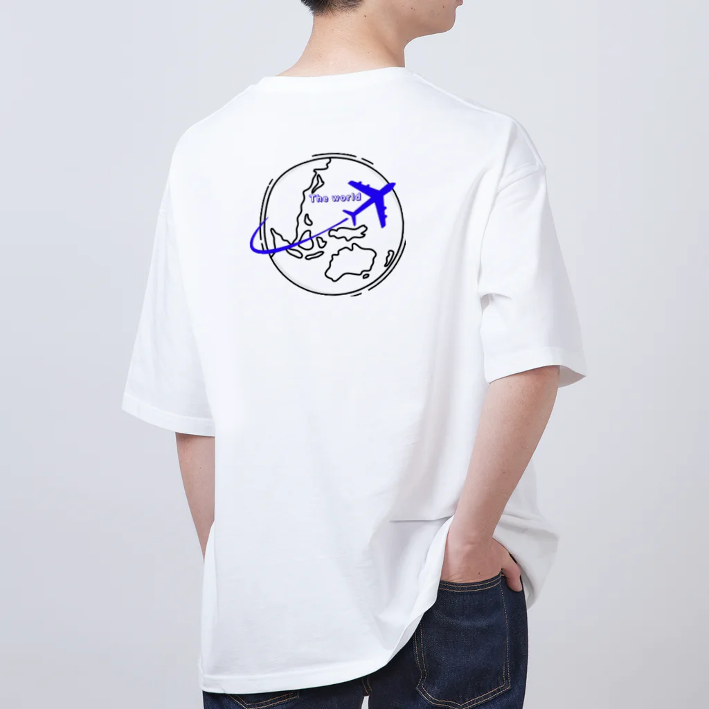 #AmigoのThe world Oversized T-Shirt