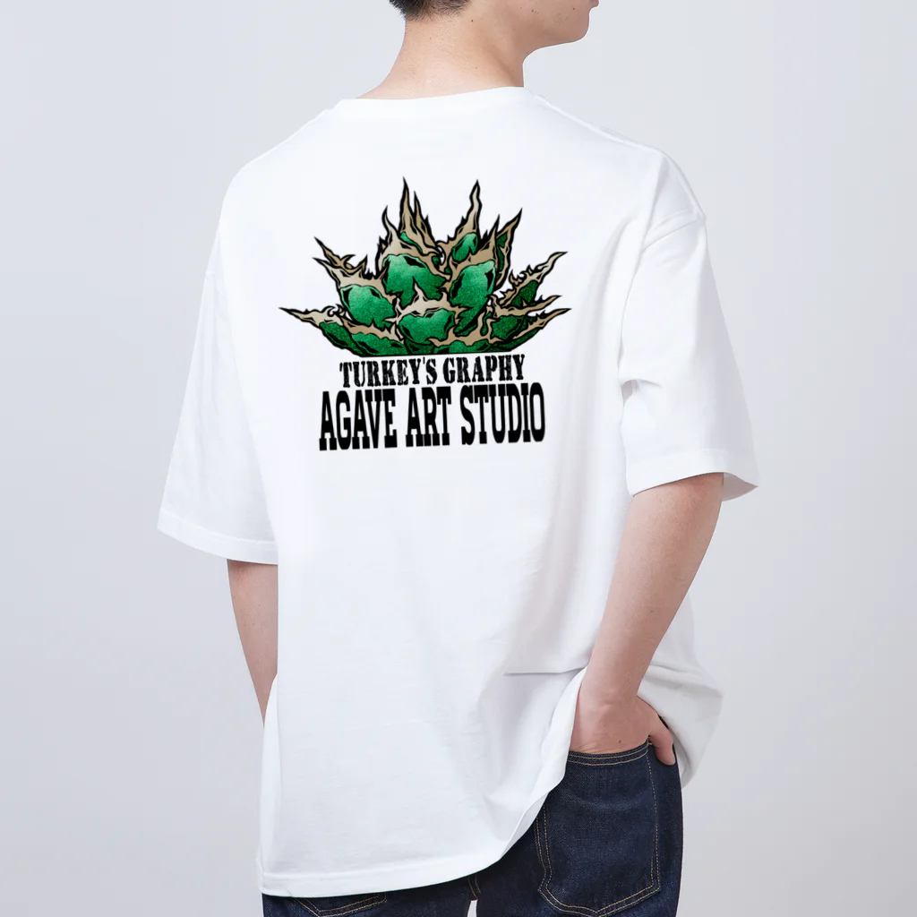 turkey's graphyのアガベチタノタ オーバーサイズTシャツ