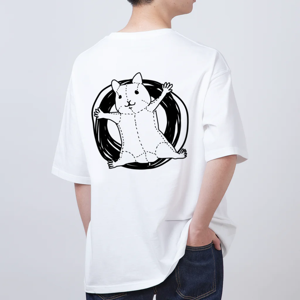 うゆこのみせのつかまれハムスターさん Oversized T-Shirt