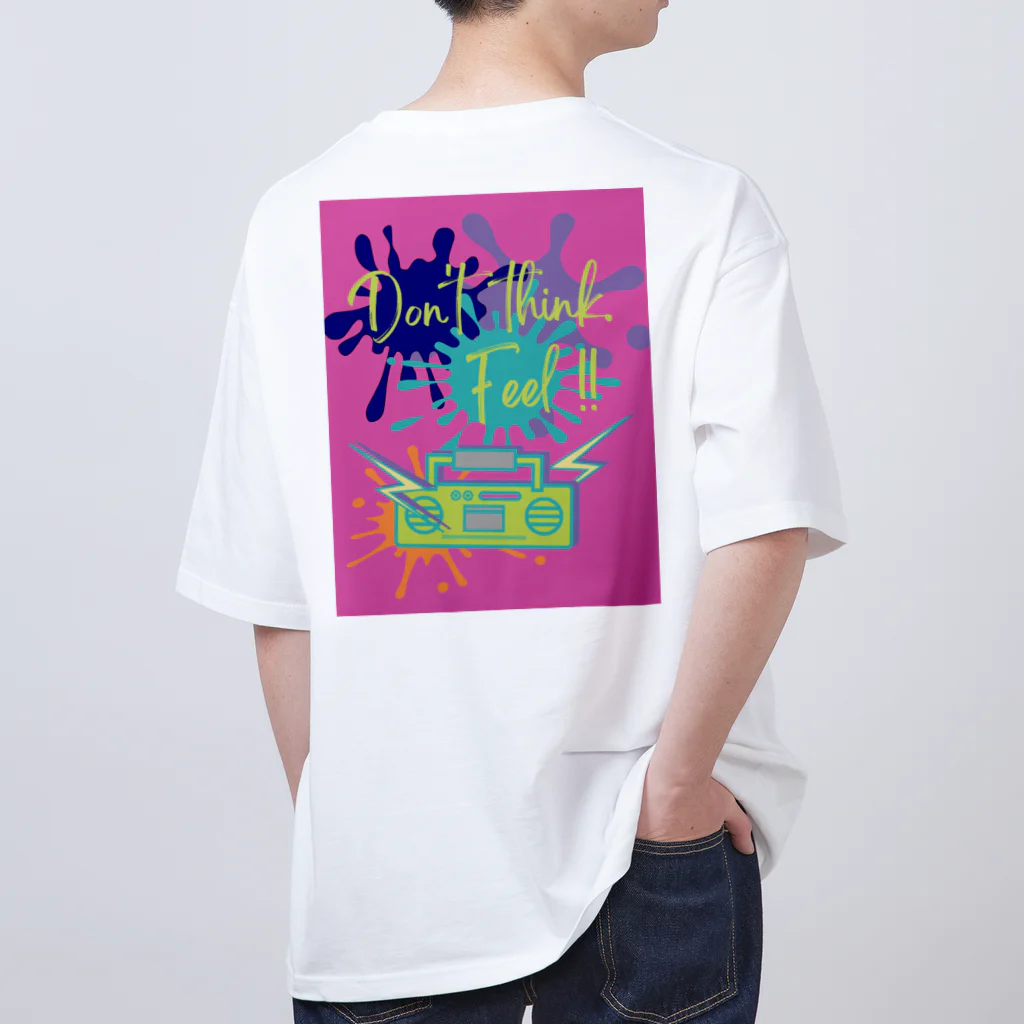 RegulusのDon't think. Feel!　Ver.3 オーバーサイズTシャツ