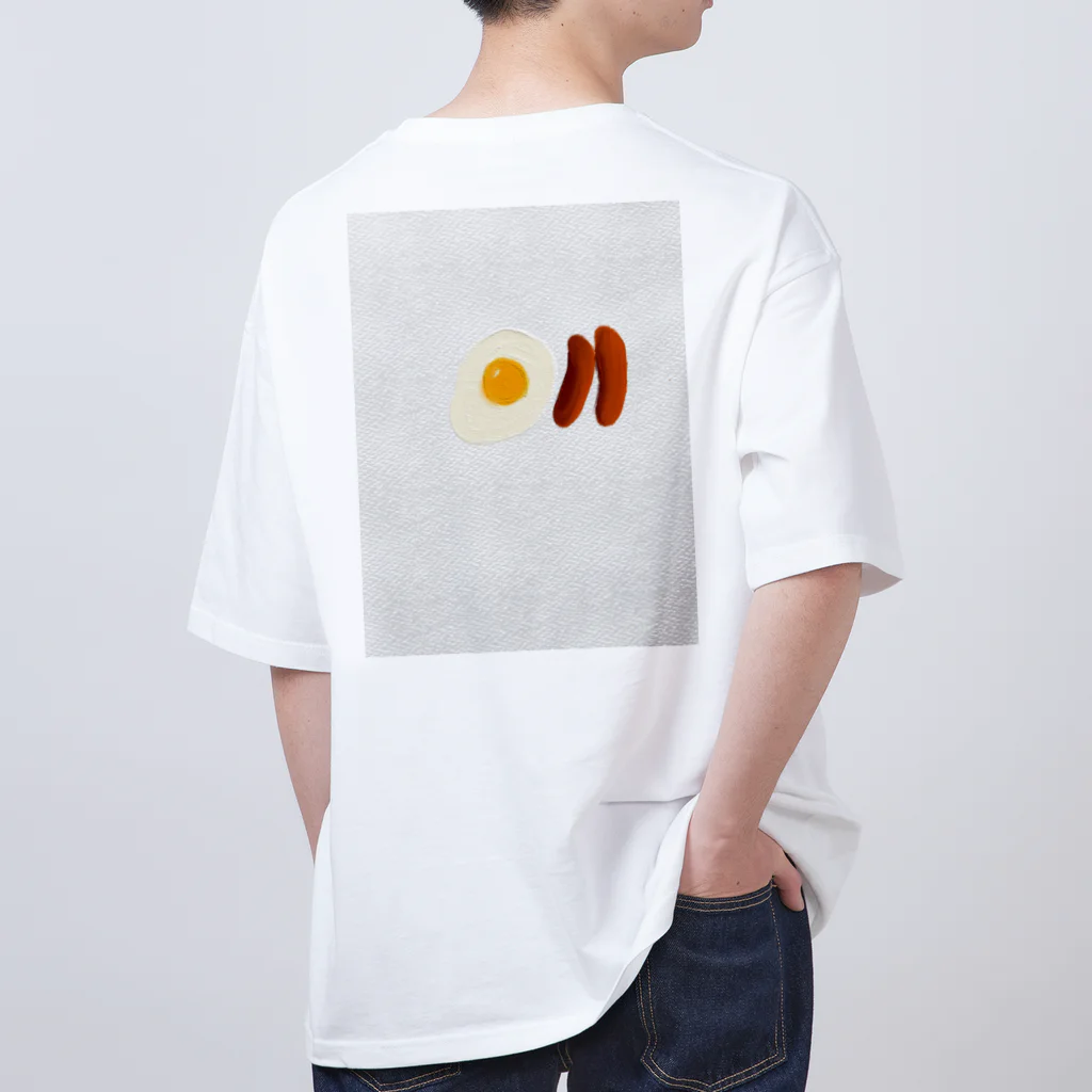 ぱんこの理想の朝ごはん オーバーサイズTシャツ