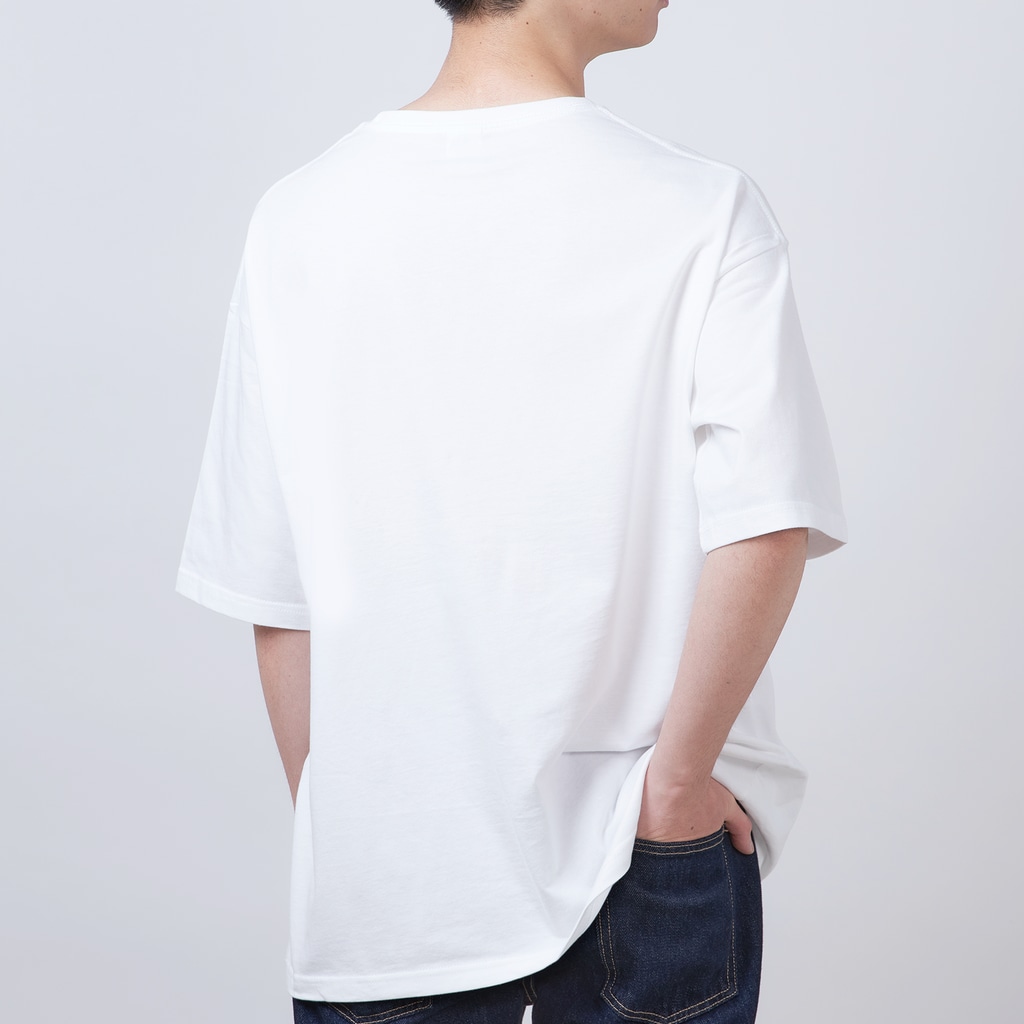 リクライブ公式の2023SS／Rブラックロゴ Oversized T-Shirt
