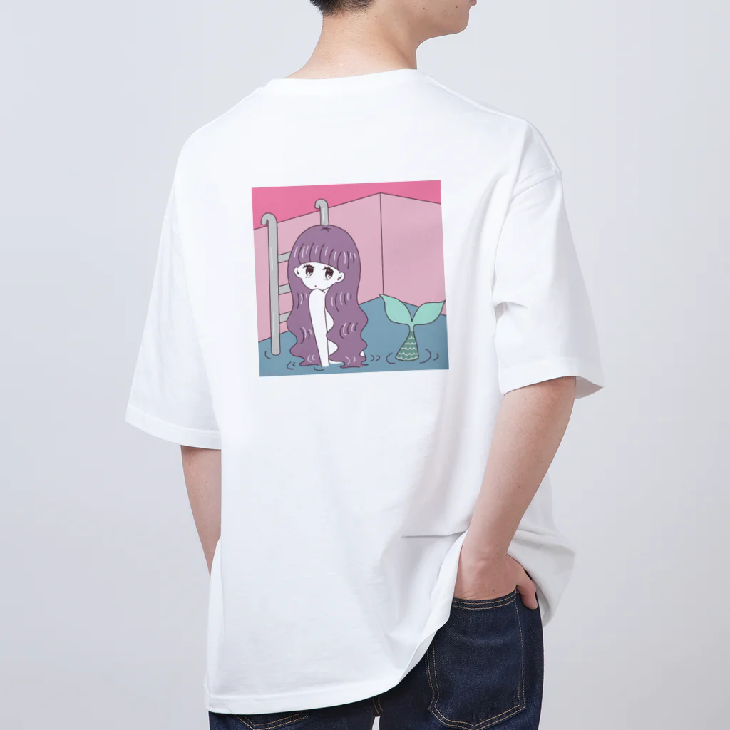 黄身子のマーメイド オーバーサイズTシャツ