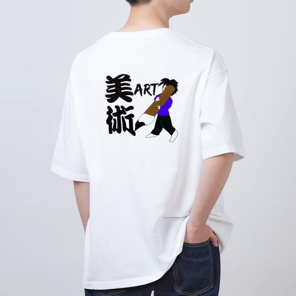 紫晴詩梨 オリジナルグッズの美術　ART オーバーサイズTシャツ