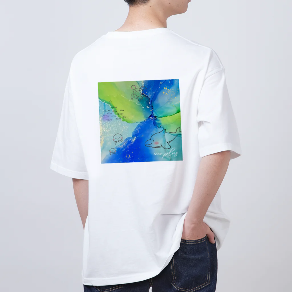 icco_plus3の海 Oversized T-Shirt