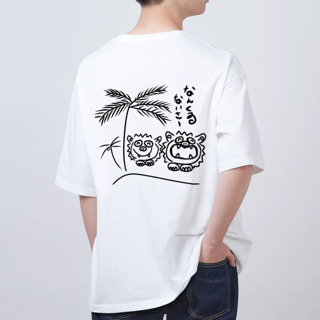 naoのシーサー オーバーサイズTシャツ