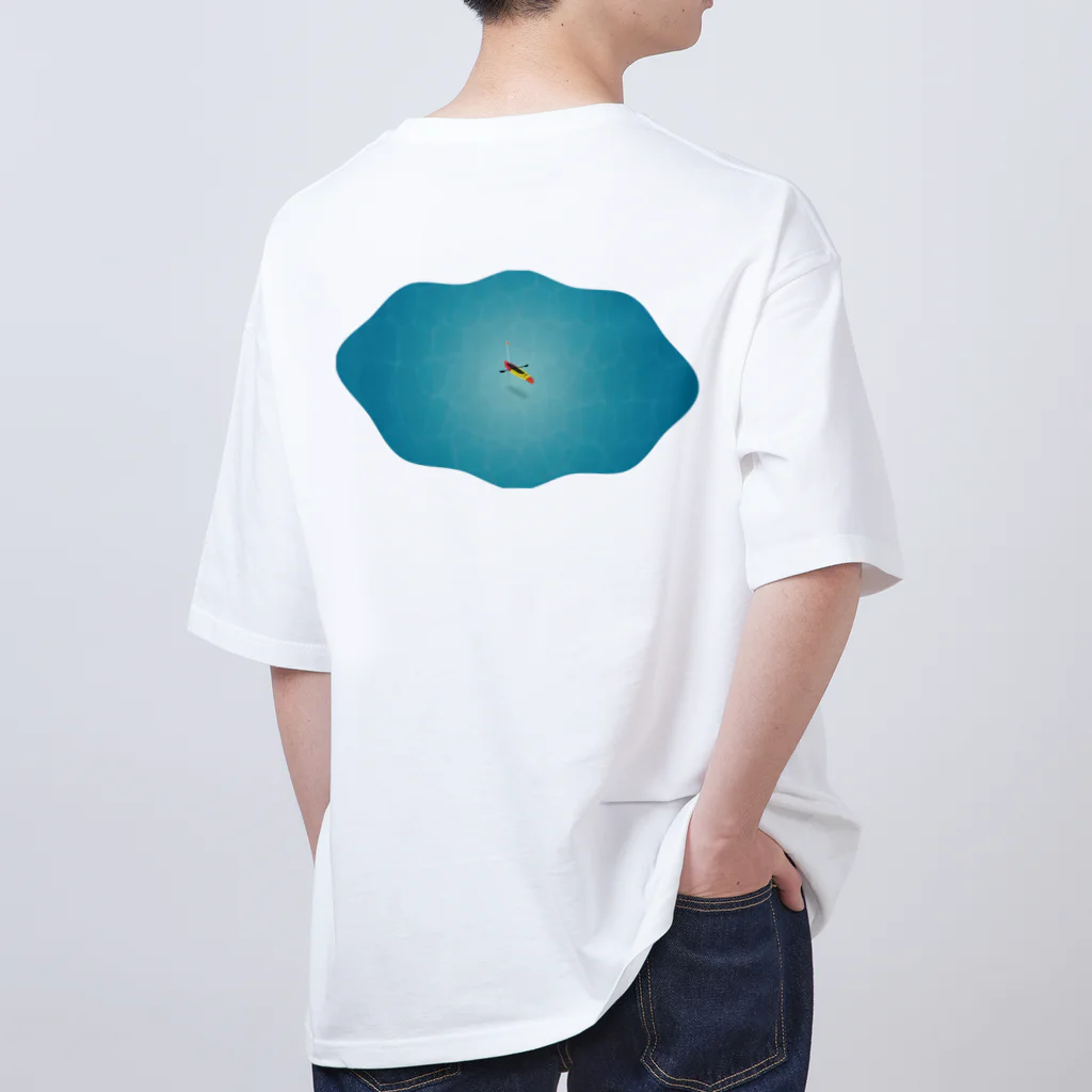 YKR-officeのシーカヤック雲形 Oversized T-Shirt