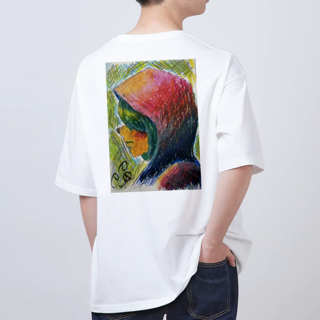 Genmeiのレッド･フード Oversized T-Shirt