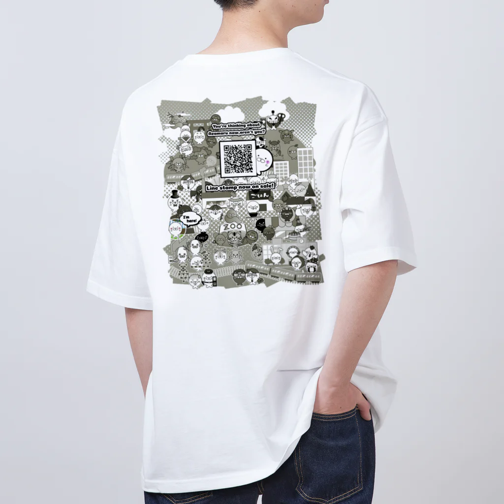 太郎丸のあざまる。をさがせ！（中級） Oversized T-Shirt