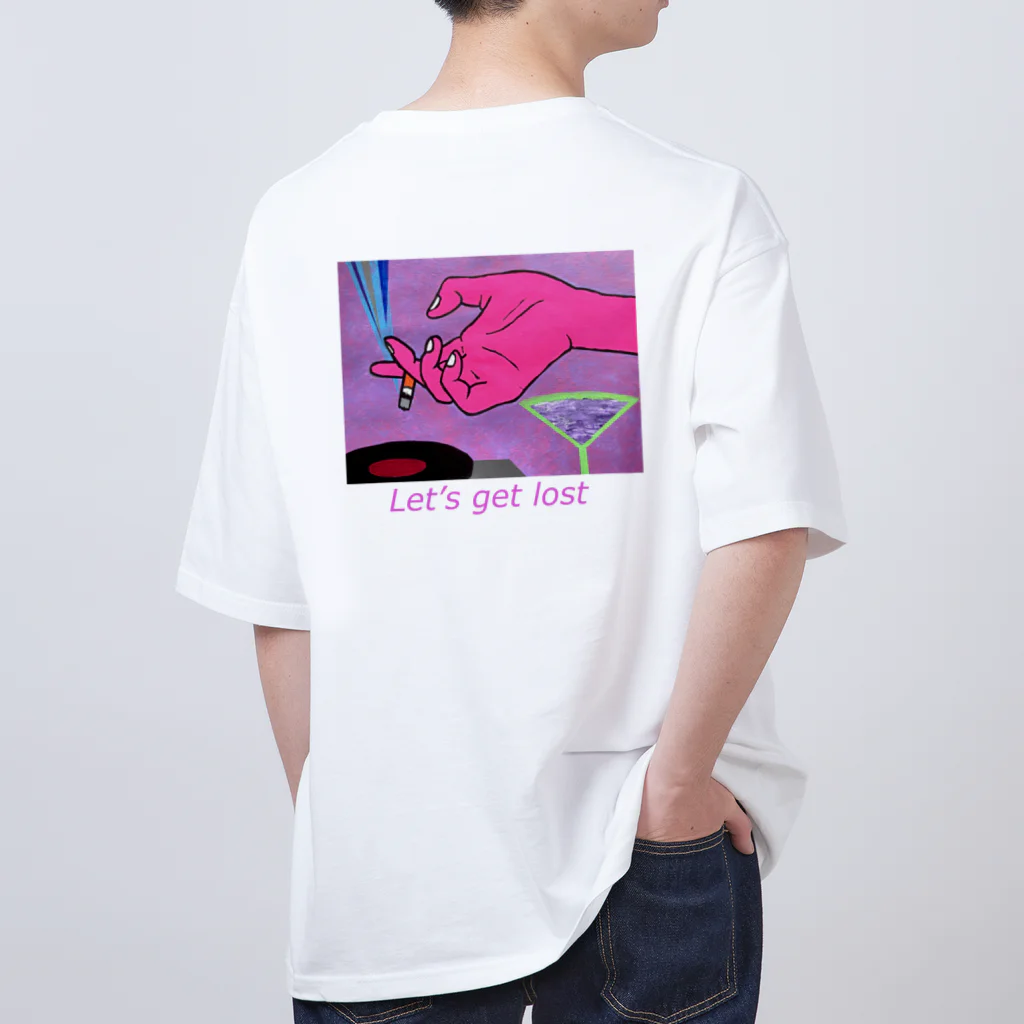 ASAP CASHのLet’s get lost オーバーサイズTシャツ