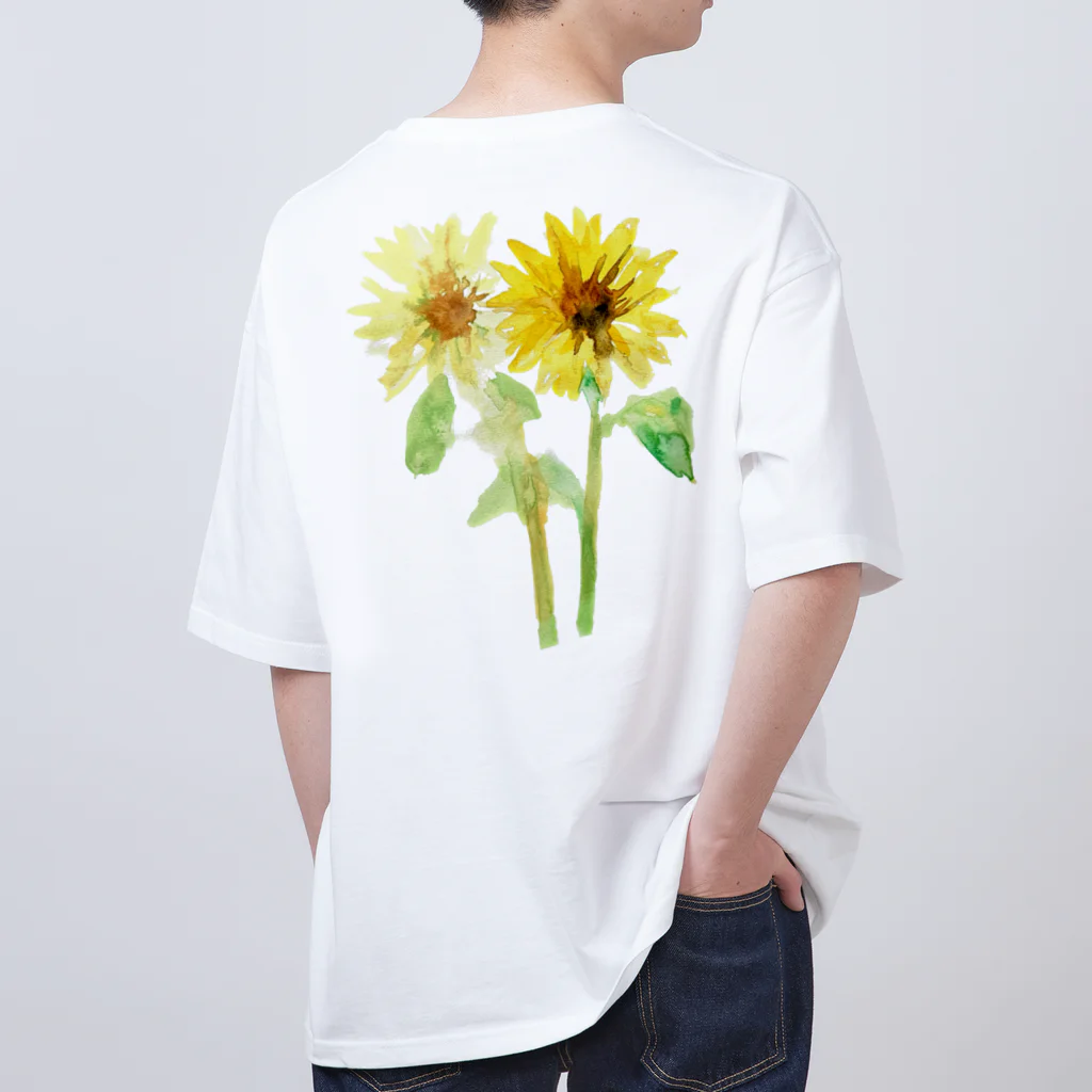 mikapokaのひまわりT Oversized T-Shirt