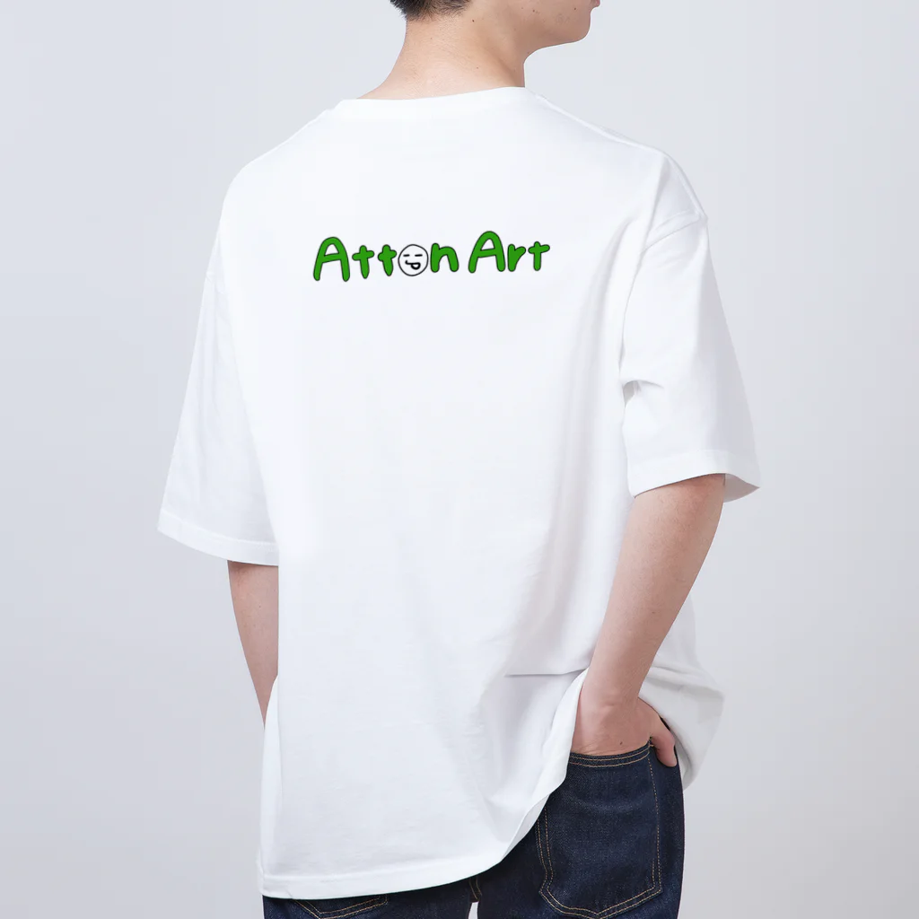 Atton Art アットンアートのAtton Art おつかれさま Oversized T-Shirt