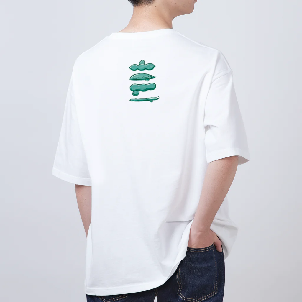 Aランチサラダ付SHOPの夏のbeansさん2 Oversized T-Shirt