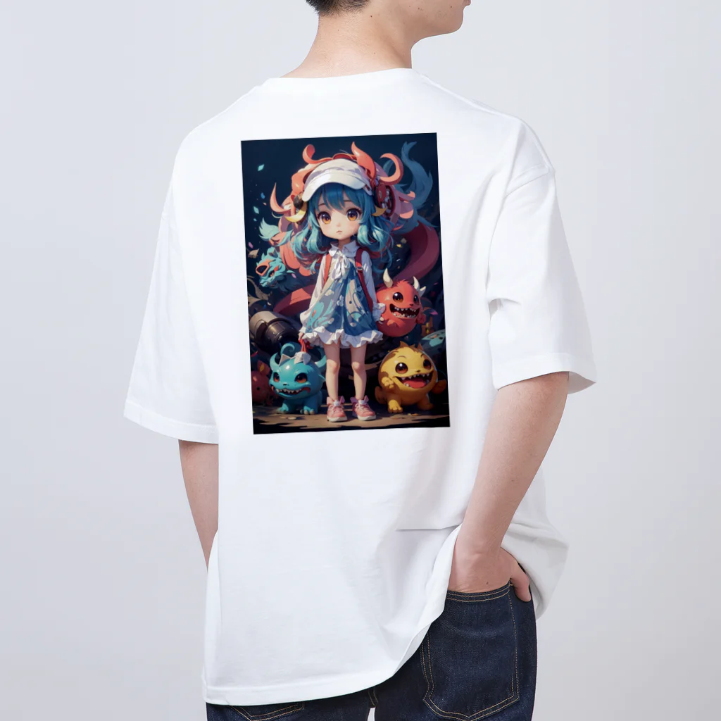 XYZ Originalのアクア（Aqua） オーバーサイズTシャツ