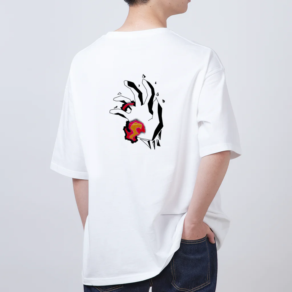 MK-SHOPのMKGC PRIZE [S-05 Burned Hand] オーバーサイズTシャツ