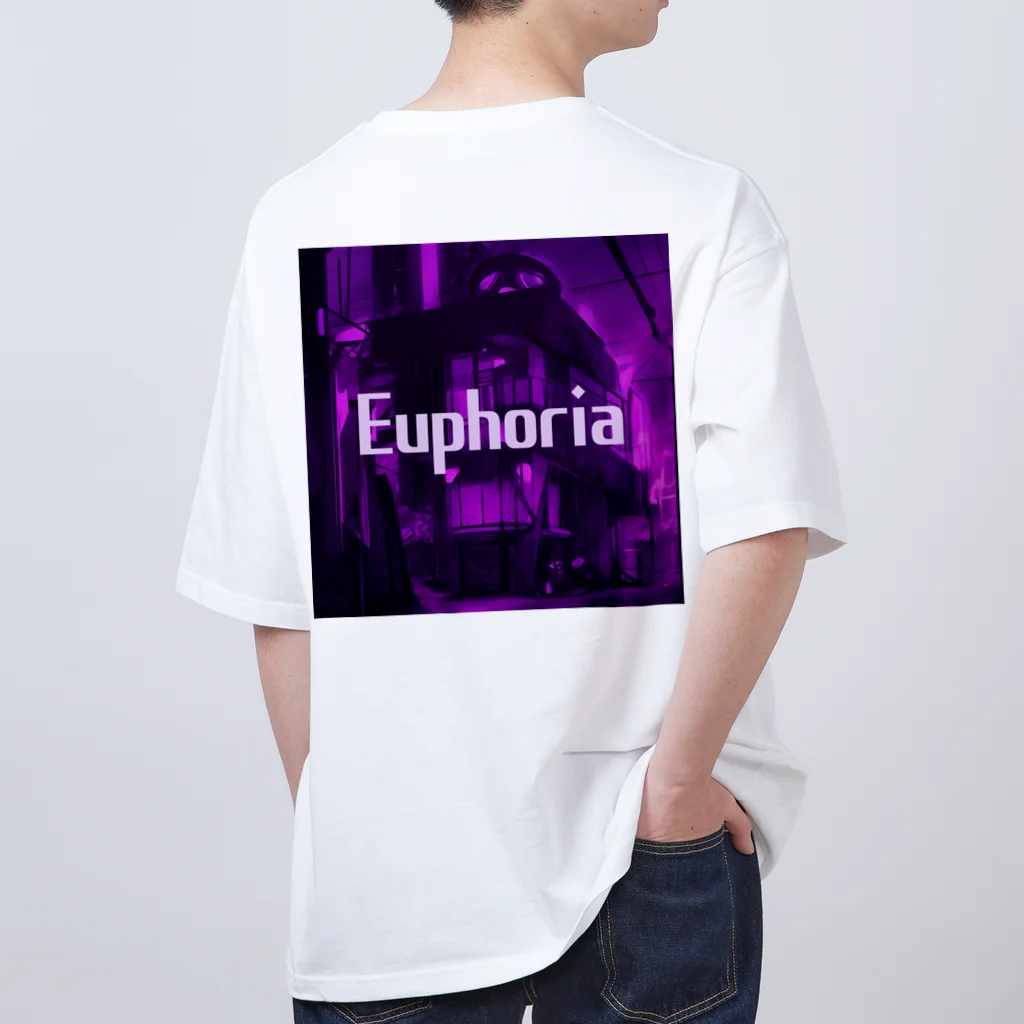 EuphoriaのEuphoria street LOGO  Oversized T-Shirt