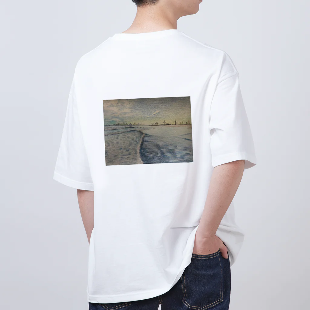 The world in you.のあの日の海 Oversized T-Shirt